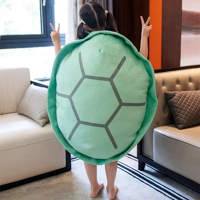 Turtle Shell Plush Sleeping Bag