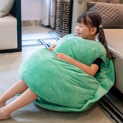 Turtle Shell Plush Sleeping Bag