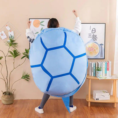 Turtle Shell Plush Sleeping Bag