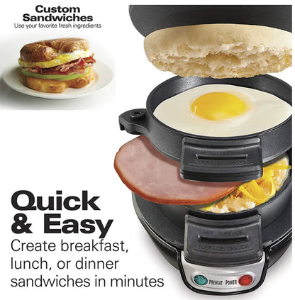 Efficient Sandwich Machine & Burger Maker | Quick, Healthy Breakfasts Made Easy - Home Kartz