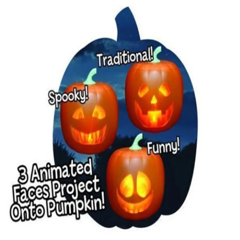 Create a Haunted Ambiance with the Halloween Pumpkin Projection Lamp | Perfect for Parties - Home Kartz