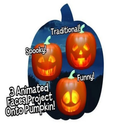 Create a Haunted Ambiance with the Halloween Pumpkin Projection Lamp | Perfect for Parties