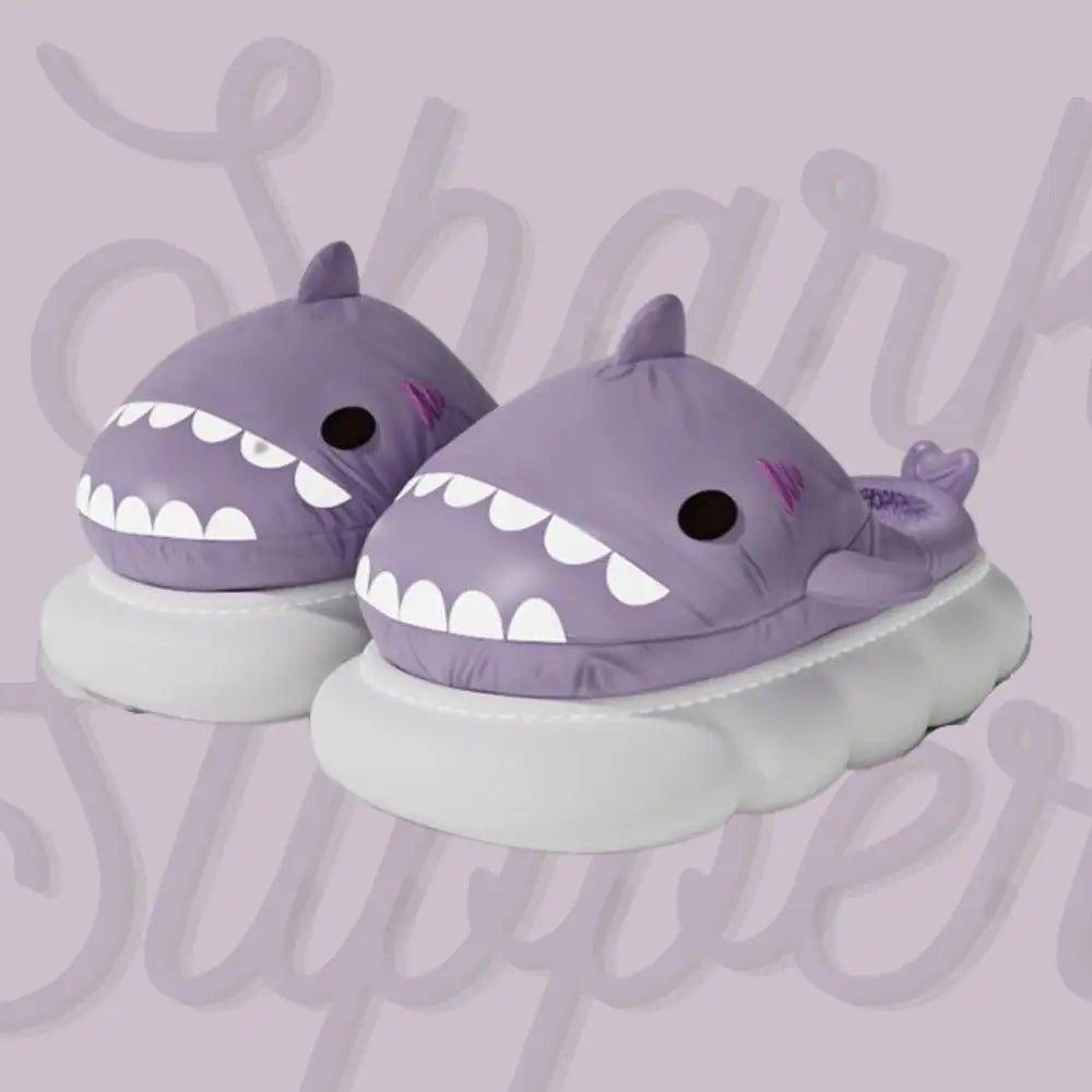 Ultra - Soft Shark Slippers!