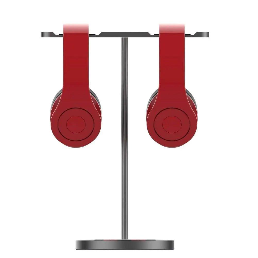 Universal Double Headphone Stand: Aluminum Alloy Holder