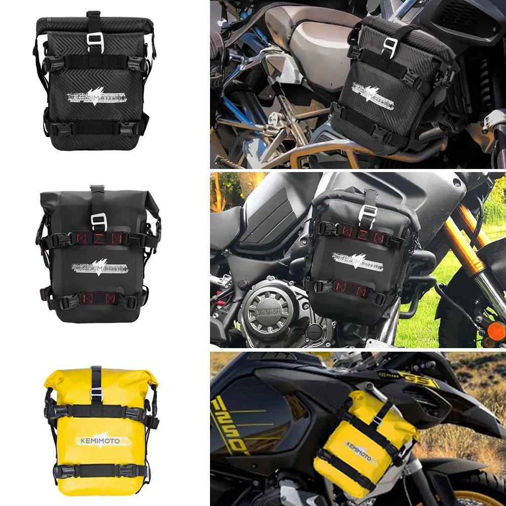 Universal Motorcycle Bumper Bag Pack