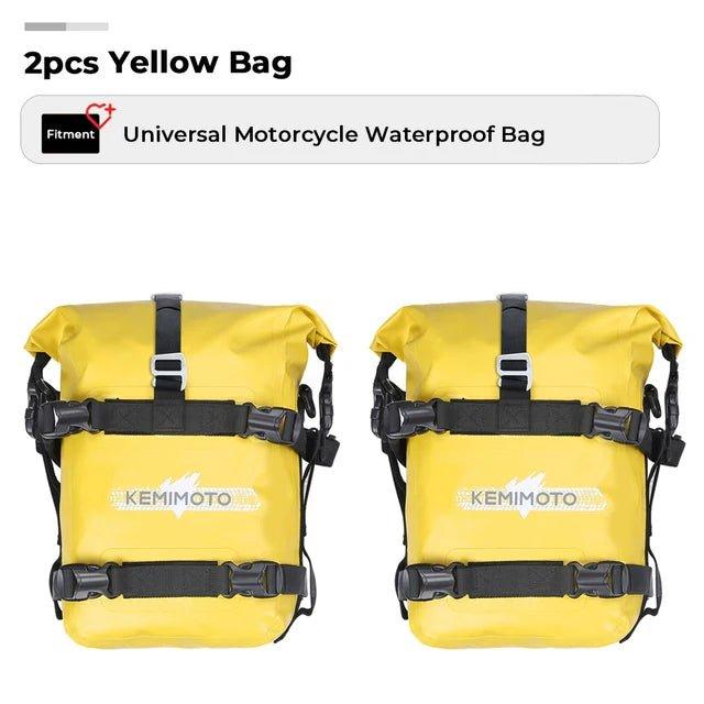 Universal Motorcycle Bumper Bag Pack