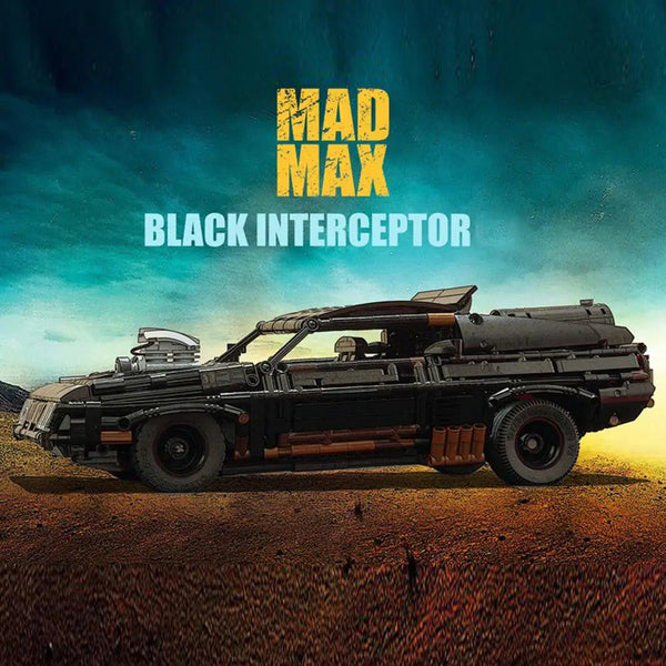 Unveil the Thrill: MOC-35846 Black Interceptor Car Toy