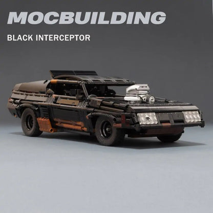 Unveil the Thrill: MOC-35846 Black Interceptor Car Toy