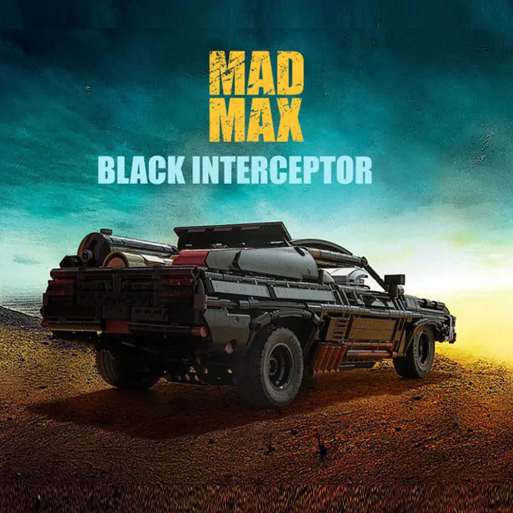 Unveil the Thrill: MOC-35846 Black Interceptor Car Toy