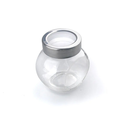 180ML Transparent Food Storage Jar – Compact, Airtight Glass Jar for Freshness and Easy Organization - Home Kartz