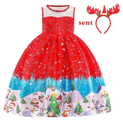 Princess Christmas Dress for Girls: Enchanting Holiday Elegance