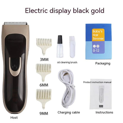 Rechargeable Baby Hair Clippers – Gentle, Cordless Haircut Solution for Babies and Toddlers