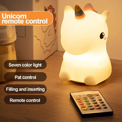 Adorable LED Night Light – Rechargeable and Portable for Kids and Adults