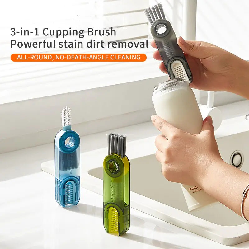 Effortless Cleaning with the Multifunctional Lid Cleaning Tool Set - Perfect for Every Kitchen