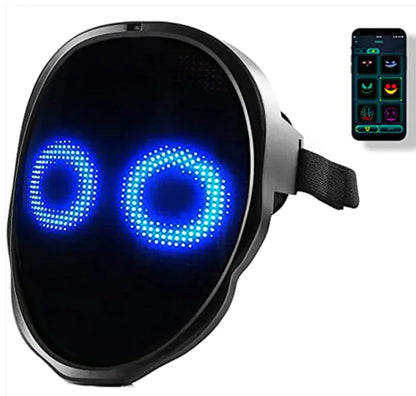 Illuminate Any Event with the LED Face Charging Mask – Perfect for Halloween and Parties