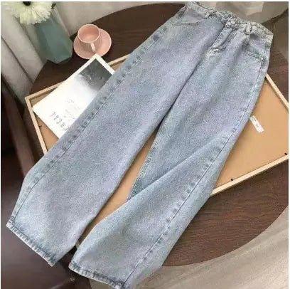 Waist Jeans Trousers