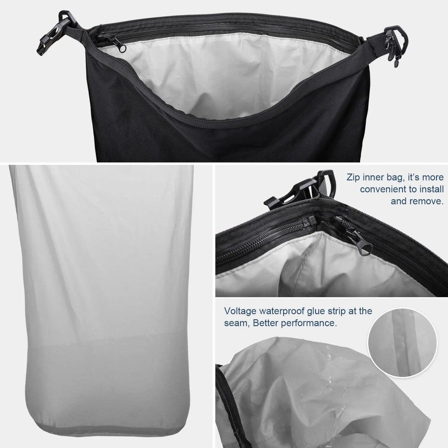 Waterproof Motorcycle Rear Seat Bag