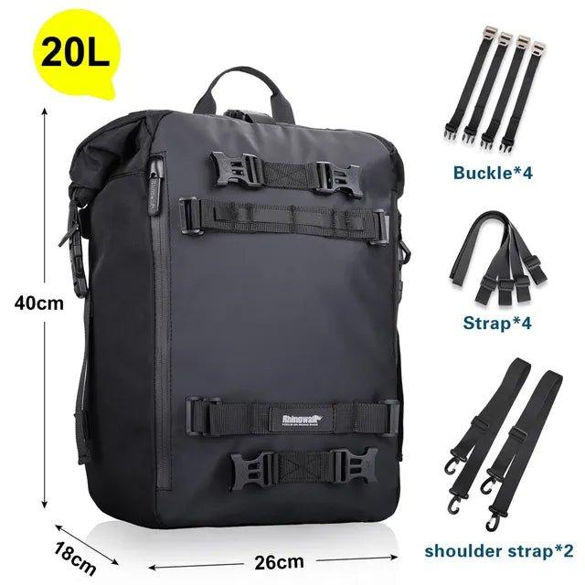 Waterproof Motorcycle Rear Seat Bag