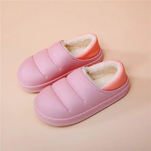 Waterproof Warm Fur Slippers