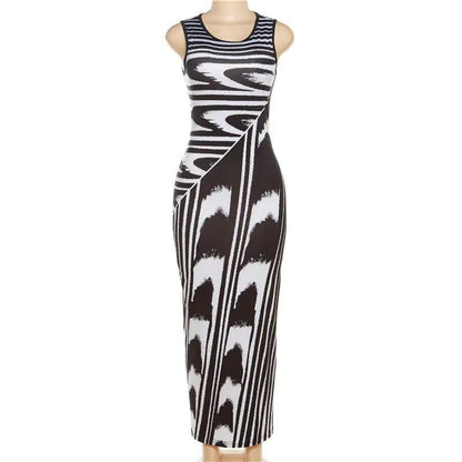 Wavelength Sleeveless Maxi Dress