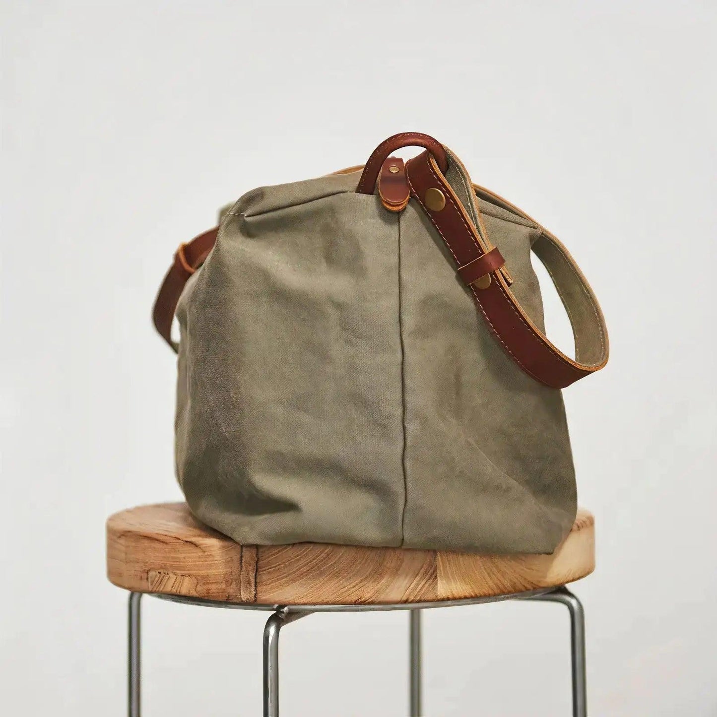 Waxed Canvas Everyday Duffel Bag