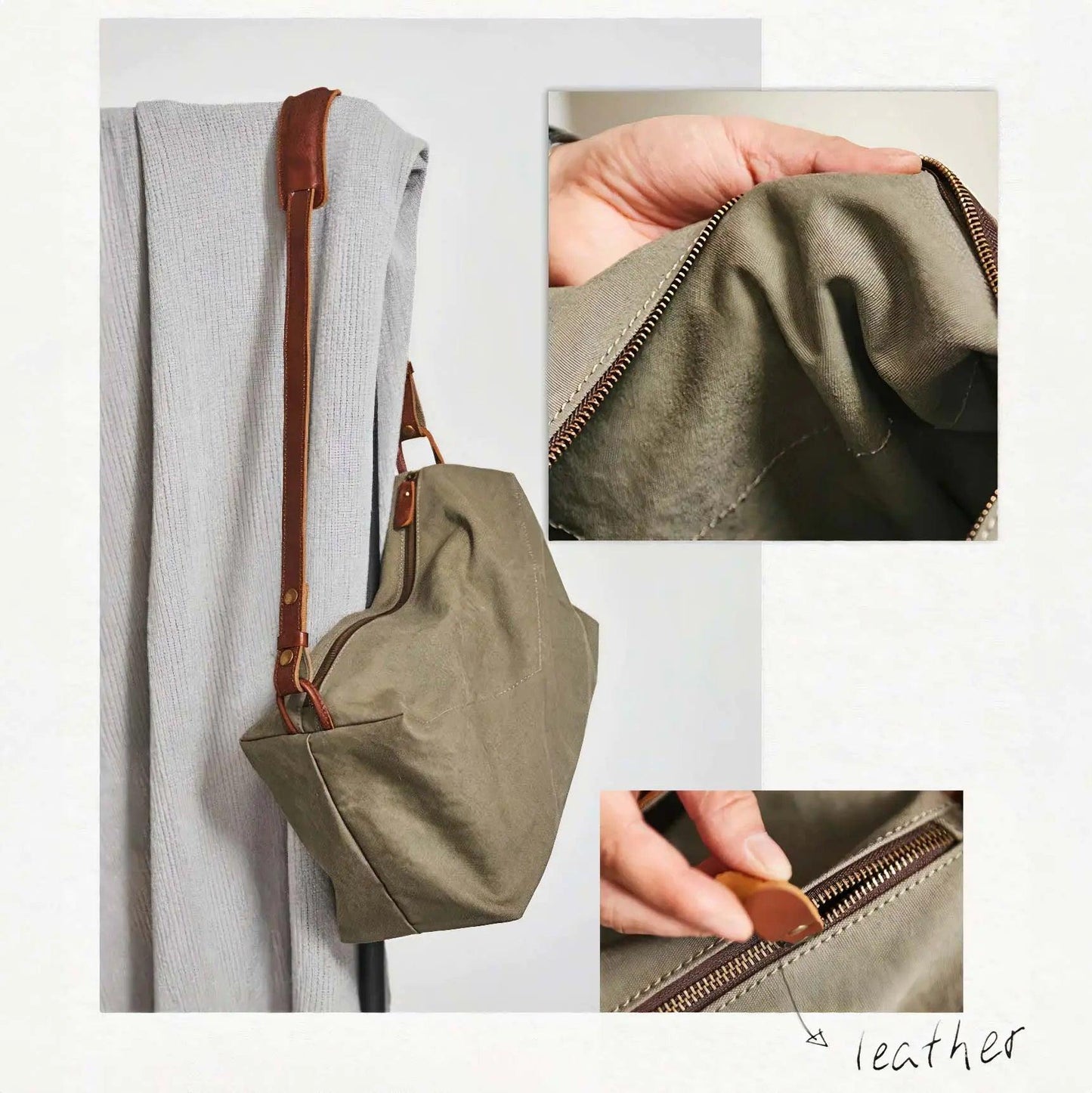 Waxed Canvas Everyday Duffel Bag