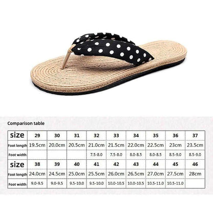 Weave Beach Flip - Flops