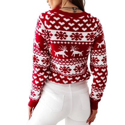 Winter Christmas Sweaters Long Sleeve