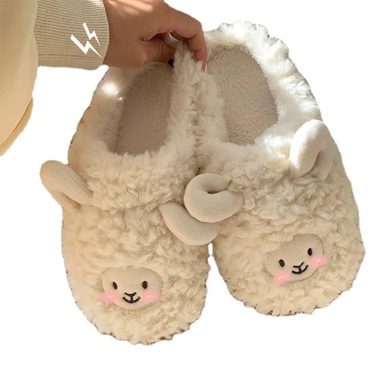 Winter Indoor Home Couple Slippers