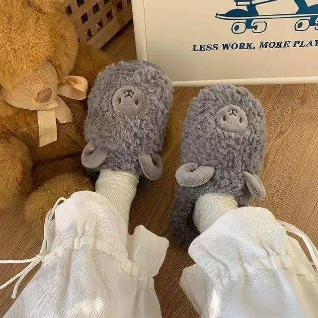 Winter Indoor Home Couple Slippers