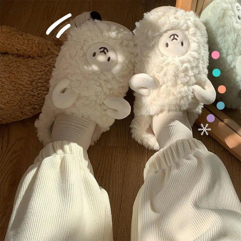 Winter Indoor Home Couple Slippers