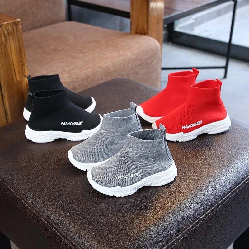 Winter Kids Slip - on Breathable Snow Boots Casual Shoes