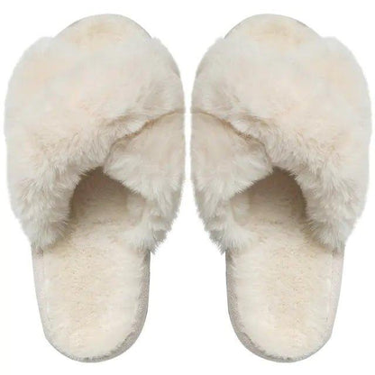 Winter Luxury Fur Slippers