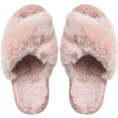 Winter Luxury Fur Slippers