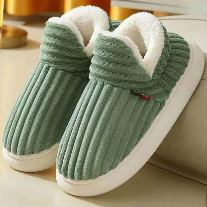 Winter Slippers Warm Plush Slip - On