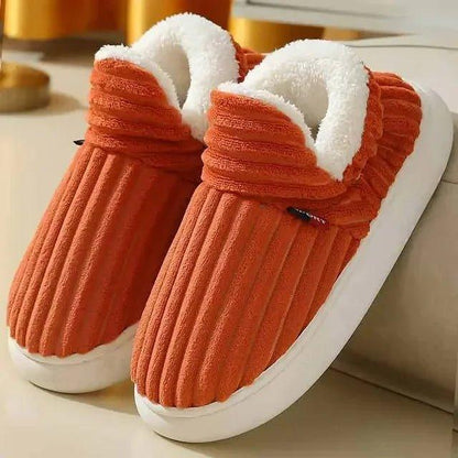 Winter Slippers Warm Plush Slip - On