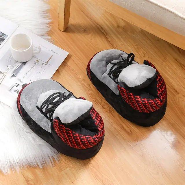 Winter Spoof Warm Home Cotton Slippers