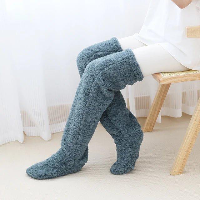 Winter Thigh High Socks Women