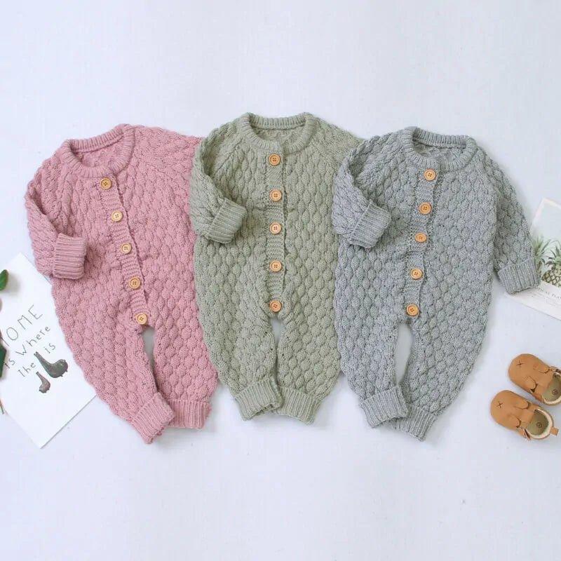 Winter Warm Knitted Baby Clothes