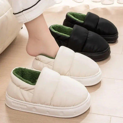 Winter Waterproof Anti - Slip Cotton Slippers