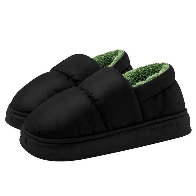 Winter Waterproof Anti - Slip Cotton Slippers