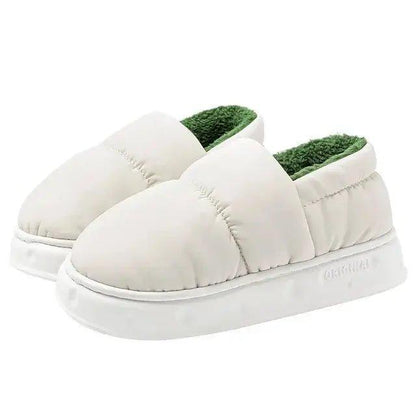 Winter Waterproof Anti - Slip Cotton Slippers