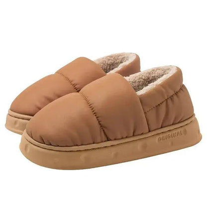 Winter Waterproof Anti - Slip Cotton Slippers