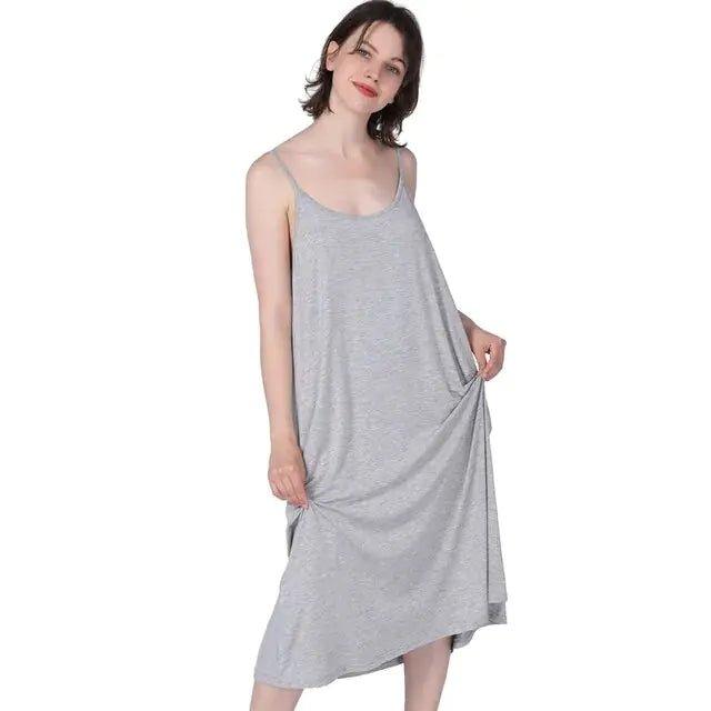 Women Nightgowns Summer Sleepwear Night Dresses 2XL - 7XL Plus Size