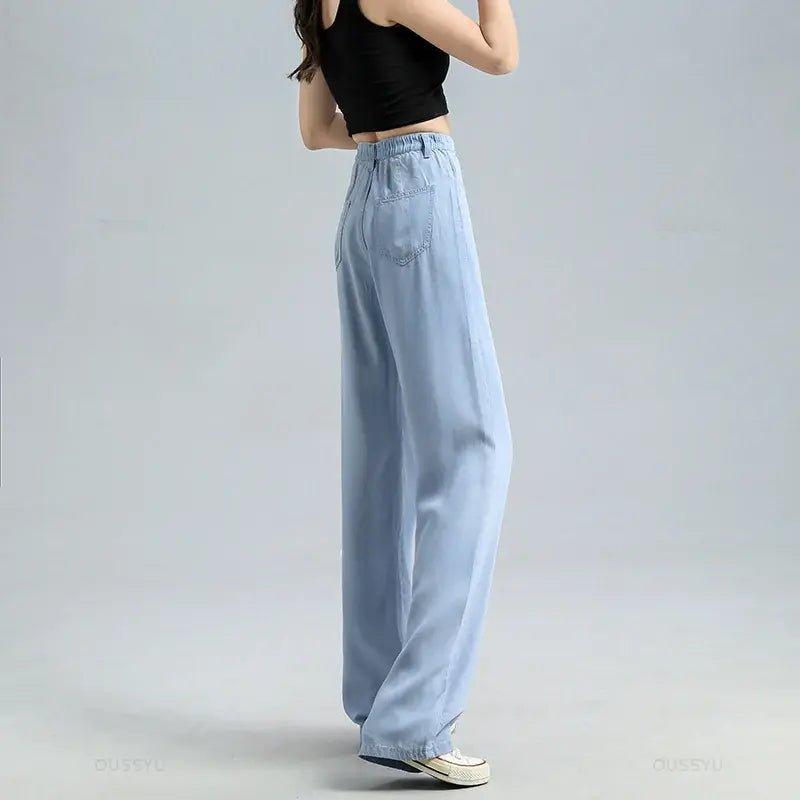 Women's Baggy Wide Leg Denim Pants