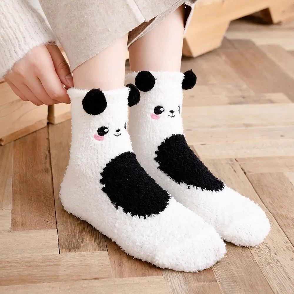 Women's Fuzzy Socks Winter Warm Fleece