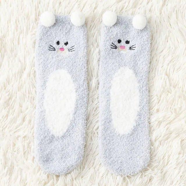 Women's Fuzzy Socks Winter Warm Fleece