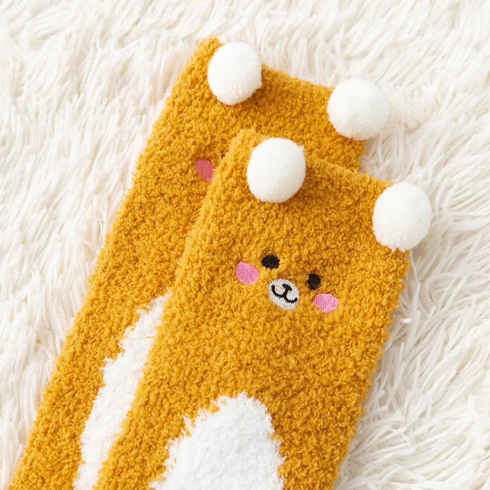 Women's Fuzzy Socks Winter Warm Fleece