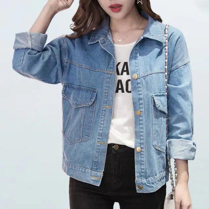 Women's Long Sleeve Denim Jacket