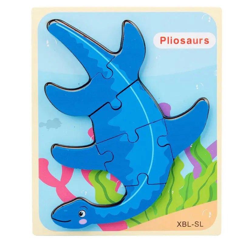 Wooden 3D Montessori Jigsaw Puzzle